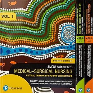 LeMone and Burke's Medical-Surgical Nursing Critical Thinking for Person-Centred Care 4th Edition