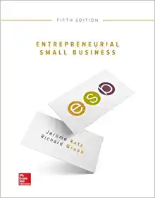Entrepreneurial Small Business Fifth 5th Edition