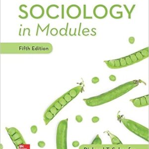 Sociology In Modules 5th Edition by Richard T. Schaefer