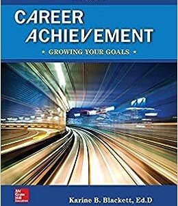 Career Achievement 3th Edition by Karine B. Blackett