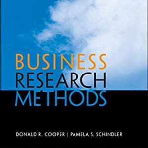Business Research Methods 12th Edition by Donald R. Cooper