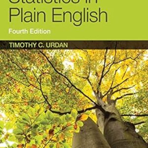 Statistics in Plain English 4th Fourth Edition by Timothy Urdan