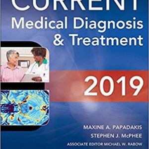 Current Medical Diagnosis & Treatment 2019 58th Edition