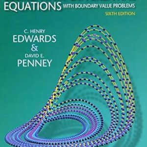 Elementary Differential Equations with Boundary Value Problems 6th Edition