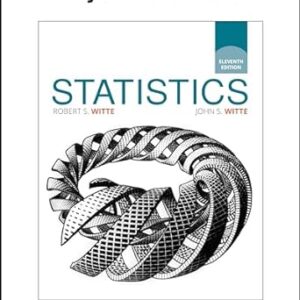Statistics 11th Edition by Robert S. Witte