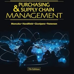 Purchasing and Supply Chain Management?7th Edition by Robert M. Monczka