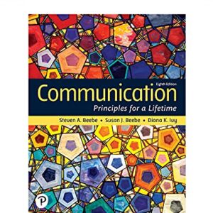 Communication Principles for a Lifetime 8th Edition