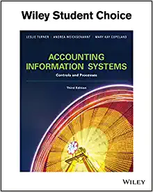 Accounting Information Systems Controls and Processes 3rd Edition