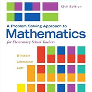 A Problem Solving Approach to Mathematics 12th Edition by Rick Billstein