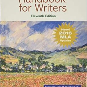Simon & Schuster Handbook for Writers 2016 MLA Update 11th Edition