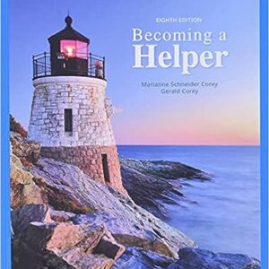 Becoming A Helper 8th Edition by Marianne Schneider Corey