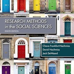 Research Methods for the Social Sciences  Eighth Edition  Chava Frankfort-Nacmias