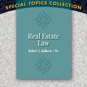Real Estate Law (Real Estate Law (Seidel, George)) 9th Edition - Robert J. Aalberts