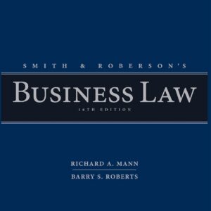 Smith and Roberson's Business Law, 16th Edition