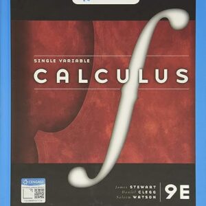 Single Variable Calculus 9th Edition by James Stewart