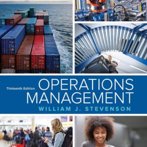 Operations Management 13th Edition by William J Stevenson