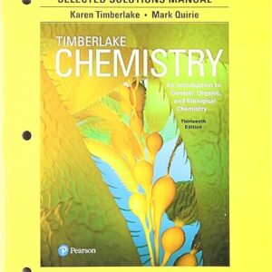 Chemistry An Introduction to General Organic and Biological Chemistry 13th Edition