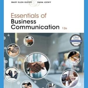 Essentials of Business Communication 12th Edition