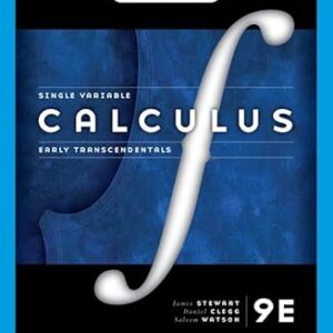Single Variable Calculus Early Transcendentals 9th Edition