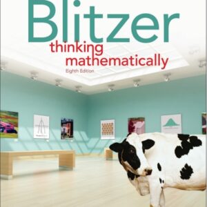 Thinking Mathematically 8th edition